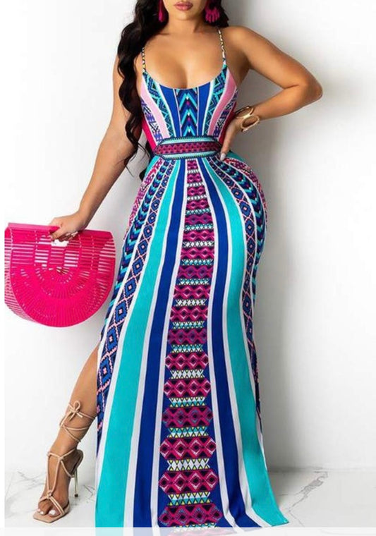 Tribal Maxi Dress