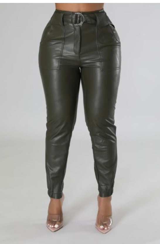 Faux Leather Pant